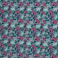 Preview: Canvas Garden Stories by Emjo Design Blumen auf Türkis von Swafing